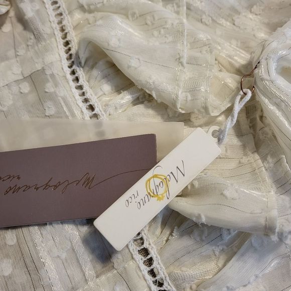 MELOGRANO RICE SHEER TOP - Picture 5 of 5